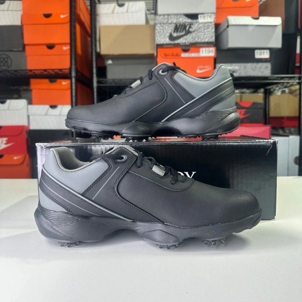 FOOTJOY SPORT LT 58085 Golf Shoes Black Size 8 Medium New / Waterproof